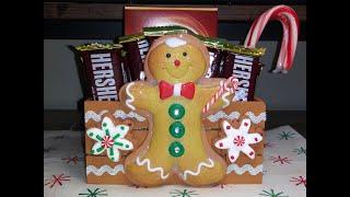 DIY~Adorable Gingerbread Gift Idea, Using D.T. Wood Crate!