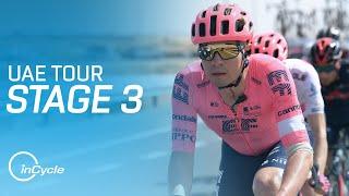 UAE Tour 2021 | Stage 3 Highlights | inCycle