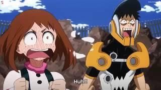 Body swap anime moment -  Boku no Hero Academia 3rd Season Deku saves Uraraka!