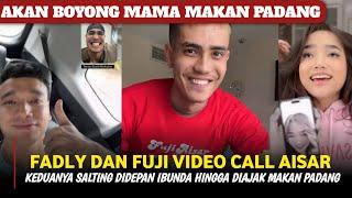 Fadly faisal dan fuji video call Aisar usai mama roslina jalani Operasi hingga ajak makan padang