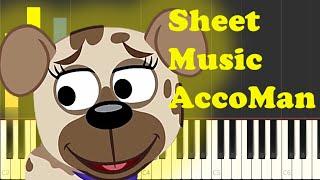 Pound Puppies Theme Song Piano Sheet Music