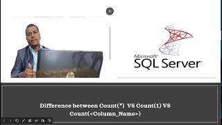 Diff between Count(*) Vs Count(1) Vs Count(column_name) #sqlserver  #interviewquestions