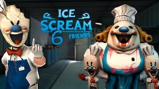 Ice Scream 6 Friends Charlie | Full Gameplay