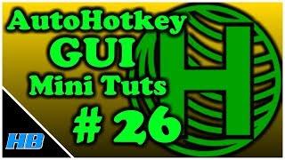 [AHK GUI] AutoHotkey Gui Mini Tut #26  Adding Files To A .exe (Compiled Script)