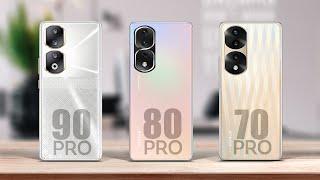 Honor 90 Pro 5g vs Honor 80 Pro 5g vs Honor 70 Pro 5g | Specs Review
