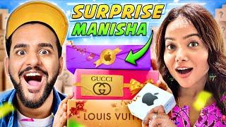 I Surprised MANISHA RANI with 10 GIFTS 