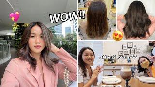 MY HAIR MAKEOVER! full head Japanese balayage + lunch with @Toni Sia (finally!)  | Lovely Geniston
