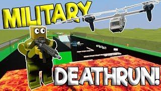 LEGO MILITARY OBSTACLE COURSE TRAINING! - Brick Rigs Multiplayer Gameplay - Lego Military Deathrun