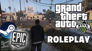 HOW TO PLAY GTA V ROLEPLAY FROM EPIC GAMES | Connect Epic Games to STEAM (FiveM)