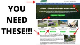 6 Elements That The BEST Lawn Care, Landscaping, Irrigation Websites Have To EXPLODE Calls & Leads