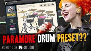 A Paramore Drum Sound Preset?? Robot Dog Drums Plugin Misery Business Cover and Tutorial