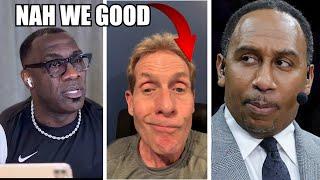 Skip Bayless gets ESPN Door SLAMMED In His Face On Potential Stephen A Smith Shannon Sharpe Reunion!