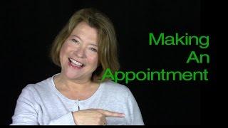 Making An Appointment | Telephone English