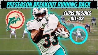 Film Breakdown: Chris Brooks is a SLEEPER RB to Know for the Miami Dolphins