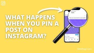 What Happens When You Pin a Post on Instagram?