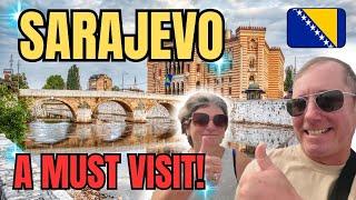 SARAJEVO - BOSNIA & HERZEGOVINA. Old Town FOOD and MORE!