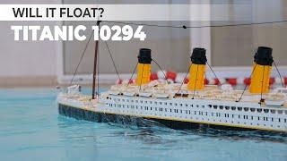 Will 10294 LEGO® Titanic float?