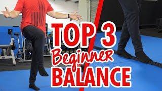 TOP 3 Balance Exercises for Beginners (How to Get Started!)