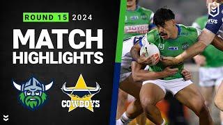 NRL 2024 | Raiders v Cowboys | Match Highlights