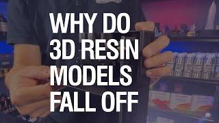 Monocure 3D ProTips Bytes: Why are your 3D resin prints might be falling off the build plate.