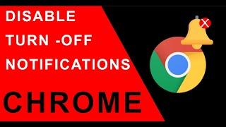 HOW TO DISABLE / TURN OFF PUSH NOTIFICATIONS IN GOOGLE CHROME BROWSER