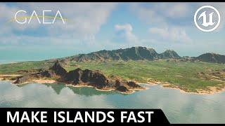 How to Make Landscape FAST using Gaea 2.0  and Unreal Engine 5