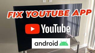 How To Fix YouTube app on Any Android TV : 5 Tricks!