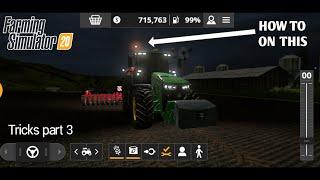 farming simulator 20 FS20 how to turn on beacon lights