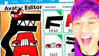 We Make Roblox Accounts For ALL THE ALPHABET LORE CHARACTERS!!!