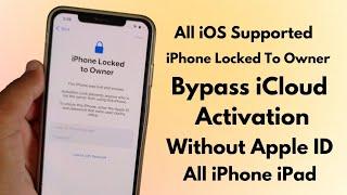 All iOS.Bypass iCloud iPhone Locked To Owner | How To Unlock Without Apple ID| Without Owner FIXED