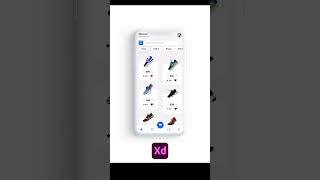 Ecommerce application UI/UX Design in adobe XD - Full video on channel | Monkey is coding