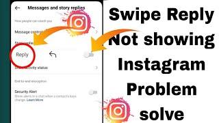 instagram reply option not showing 2023 | How to reply on Instagram message