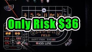 Beat the Casino with $36 - Craps Betting Strategy