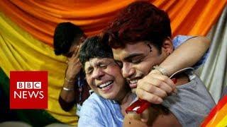 Historic India ruling legalises gay sex - BBC News