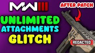  MW3 Unlimited Attachments Glitch! *REDACTED WEAPONS* - MW3 Glitch for Warzone / Multiplayer