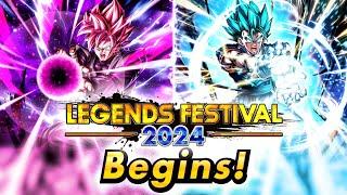 DRAGON BALL LEGENDS "LL Vegito" and "LL Goku Black" PV