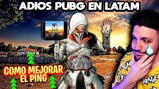 ADIÓS PUBG en LATAM... CIERRAN SERVIDOR  COMO MEJORAR el LAG y CAMBIAR DE REGION?