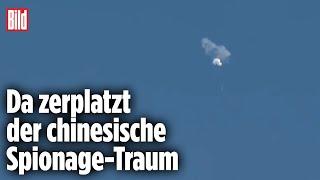 Chinesischer Spionage-Ballon abgeschossen | USA