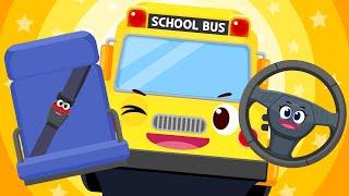 Trapped on the Bus "What to Do?" | Kids Safety Song | Nursery Rhymes & Kids Songs