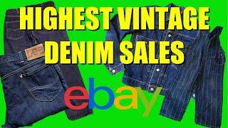 HEAT CHECK: Highest Selling Vintage Denim Sales On Ebay ep.60