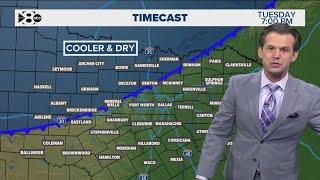 DFW Weather | Cold front to move across North Texas overnight, 14 day forecast