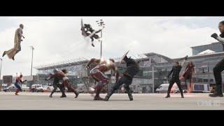 Captain America Civil War - Airport Battle P1 Scene