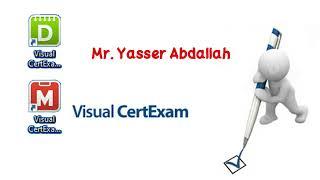 شرح عمل اختبار الكلتروني ببرنامج Visual CertExam Designer