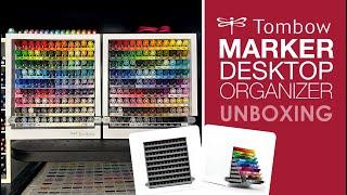 Tombow Marker Desktop Organizer Unboxing & Setup