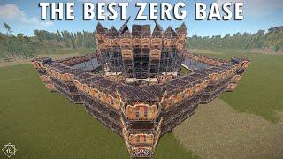 THE BEST ZERG BASE with CHINAWALL | RUST