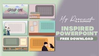 My Roommate is a Gumiho INSPIRED POWERPOINT Design Template (FREE TEMPLATE)  | John Mark Nieva