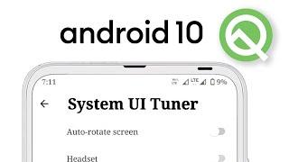 How to Enable System UI Tuner in  Android 10 │Seconds Unit in Clock│DROID GEN