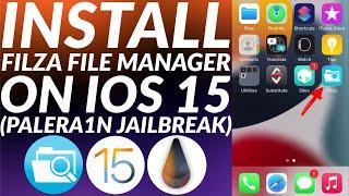 How to install Filza File Manager on Palera1n Jailbreak iOS 15 | Full Guide | 2023