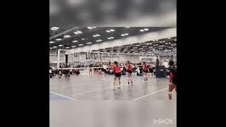 Grace Martinez, #3, Freshman Setter, Tour of Texas Stop 1, January 14-15, 2023, Austin, TX