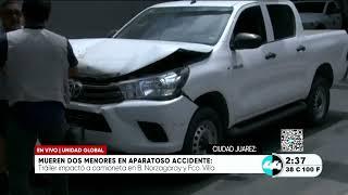 ÚLTIMA HORA Mueren dos menores en aparatoso y varios heridos en aparatoso accidente